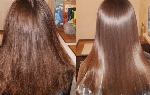 Keratin -Erholung