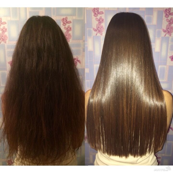Keratin -Restaurierung